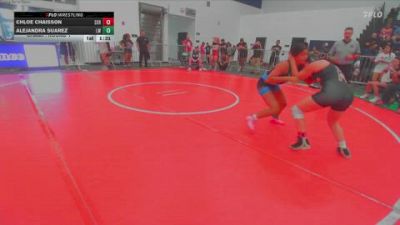 130 lbs Champ. Round 1 - Chloe Chaisson, Surfside X RTC vs Alejandra Suarez, Legacy WC