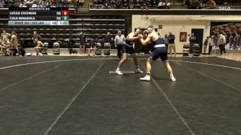 285 lbs Semifinal - Lucas Cochran, Penn State vs Cole Mirasola, Penn State