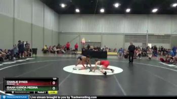 120 lbs Semis & 1st Wrestleback (8 Team) - Charlie Dykes, Missouri vs Isaiah Kainoa Medina, California Gold