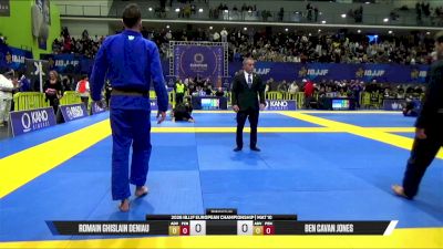 Romain Ghislain Deniau vs Ben Cavan Jones 2026 European Jiu-Jitsu IBJJF Championship