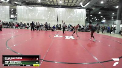 157 lbs Cons. Semi - Trey Thebarge 3, Great Neck Wrestling Club vs D`Marion  Melton, Granby