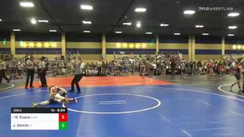 Match - Mckoy Evans, Sanderson Wrestling Academy vs Julian Garcia, St. Jude Fire