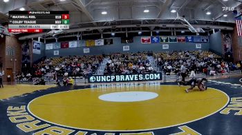 174 lbs Champ. Round 1 - Colby Teague, Mount Olive vs Maxwell Kiel, Belmont Abbey