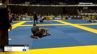 SILVIO DURAN vs GILSON NUNES 2018 World IBJJF Jiu-Jitsu No-Gi Championship