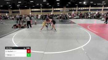 146 lbs 5th Place - Xavier Roybal, Wolfpack Wr Ac vs Travis Boisa, Nevada Elite