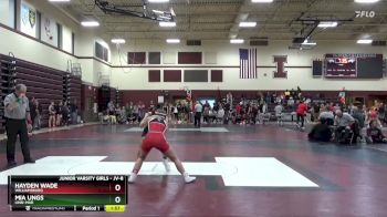 JV-8 lbs Round 3 - Hayden Wade, Williamsburg vs Mia Ungs, Linn-Mar