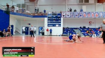 113 lbs Semis & Wb (16 Team) - Quinn McNamee, Bishop Chatard vs Jackson Meinschein, Mt Vernon