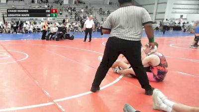 160 lbs Rr Rnd 1 - Chase Hughes, Iron Forge WC - HSB vs Leighton Waite, LAW Red - HSB