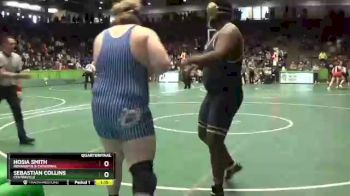 285 lbs Quarterfinal - Hosia Smith, Indianapolis Cathedral vs Sebastian Collins, Centerville