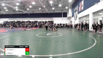 126 lbs Cons. Round 2 - Ryan Amini, El Camino Real vs Jeremiah Anaya, La Habra