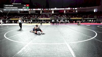 125 lbs Consi Of 8 #1 - Seth Grow, Utah Tech vs Travis Browning, Mercyhurst