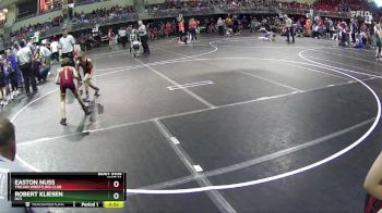 65 lbs Cons. Round 2 - Easton Nuss, Trojan Wrestling Club vs Robert Kliesen, DCS