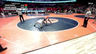 2A 165 lbs Semifinal - Zachary Montez, Geneseo vs Pierre Walton, East St. Louis (Sr.)