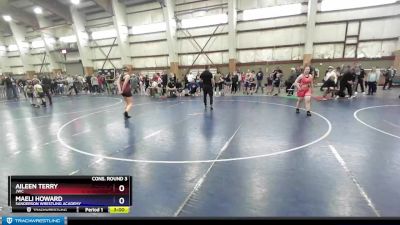 164 lbs Cons. Round 3 - Maeli Howard, Sanderson Wrestling Academy vs Aileen Terry, JWC