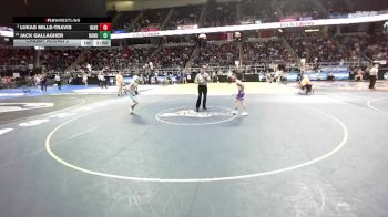 II-108 lbs Champ. Round 2 - Lukas Mills-Travis, Haverling vs Jack Gallagher, Nanuet