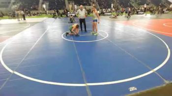 132 lbs Quarterfinal - Mathew Mazon, Mohave Greens vs Chase McIntosh, Escondido Thundercats