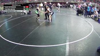 120 lbs Champ. Round 1 - Elin Patterson, Falcon Wrestling Club vs Payten Meyer, 308 Wrestling Academy