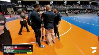 6A 165 lbs Cons. Semi - Ibraheem Ahmed, Arlington Martin vs Andres Solis, El Paso Eastwood