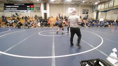 215 lbs Consi Of 8 #2 - Ahmed Othman, Wakefield vs Jamie Medina, South Hadley