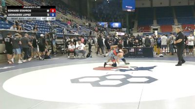 138 lbs Cons. Rd Of 64 - Edward Stavros, New York vs Leonaides Lopez, Texas