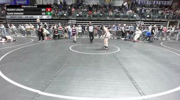 105 lbs Semifinal - Elijah Logan, Apex vs Ilias Daraku, Jersey 74