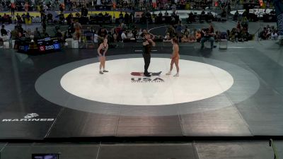 124 lbs Cons 64 #2 - Ella Deines, IA vs Kate Krause, IA