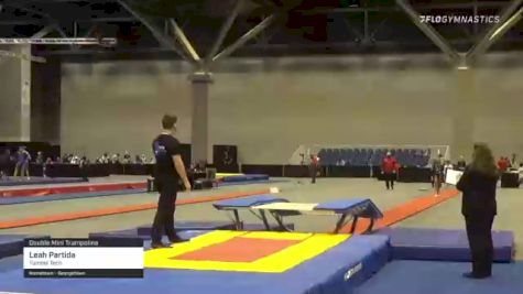 Leah Partida - Double Mini Trampoline, Tumble Tech - 2021 USA Gymnastics Championships