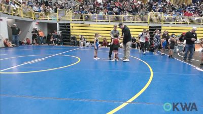 54 lbs Consolation - Gracelyn Alber, Barnsdall Youth Wrestling vs Jordyn Alexander, Team Guthrie Wrestling