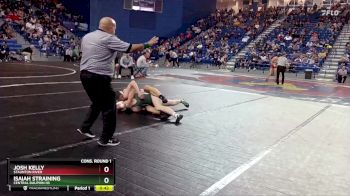 175 lbs Cons. Round 1 - Isaiah Straining, Central Dauphin HS vs Josh Kelly, Staunton River