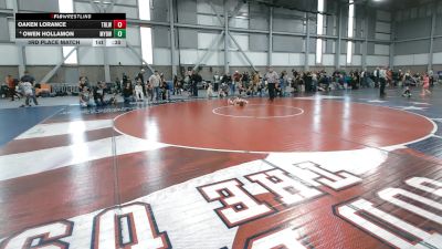 49 lbs 3rd Place Match - Owen Hollamon, Mine Yard Dogs Wrestling Club vs Oaken Lorance, Team Real Life Wrestling