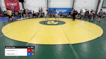 45 kg Quarterfinal - Jax Fuhrman, Meatballs vs Jordan Manyette, Felix Wrestling Academy