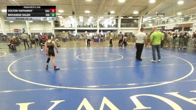 77 lbs Round Of 32 - Colton Hathaway, Falcons/Taunton vs Mohamad Saleh, Fisheye WC