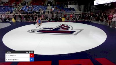 145 lbs Round Of 128 - Eleanor Dean, VA vs Lucia Henriquez, MO