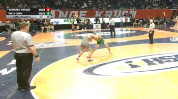 2A 120 lbs Cons. Round 2 - Eduardo Vences, Burlington (Central) vs Nate Ortiz, New Lenox (Providence Catholic)