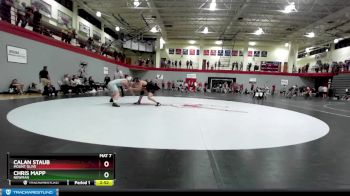 174 lbs Cons. Round 4 - Chris Mapp, Newman vs Calan Staub, Mount Olive