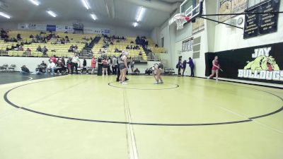 135 lbs Quarterfinal - Makenzie Lawvey, Bentonville Girls vs Bailey Badger, Bentonville Girls