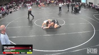 5A 215 lbs 1st Place Match - Will Wagner, West Ashley vs Joshua Neblo, River Bluff Hs