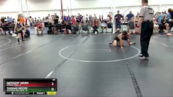 64 lbs Round 2 (4 Team) - Anthony Warn, Xtreme Team vs Thomas McCoy, New England Gold