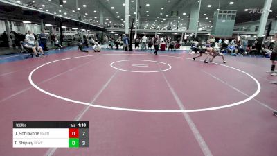 122 lbs Semifinal - Jake Schiavone, Mat Assassins Gray vs Trent Shipley, Sly Fox Wrestling Club Gray