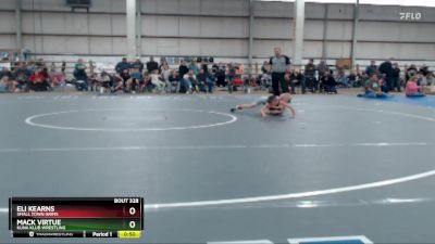 49 lbs Round 3 - Mack Virtue, Kuna Klub Wrestling vs Eli Kearns, Small Town Grims