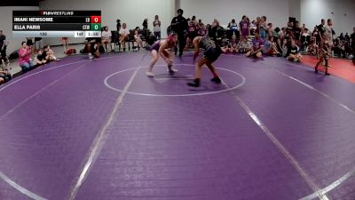 102 lbs Quarterfinals (8 Team) - Imani Newsome, EsteBuilt vs Ella Paris, CTWHALE