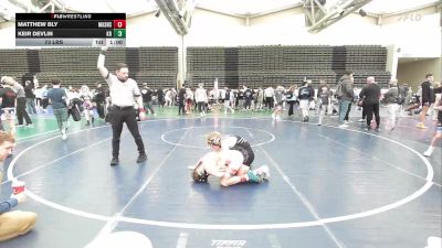 73 lbs Rr Rnd 5 - Matthew Bly, Mat Assassins Red vs Keir Devlin, Kraken Revival