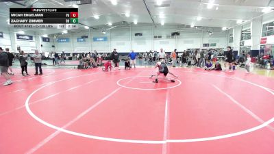 C-138 lbs Consi Of 4 - Micah Engelman, PA vs Zachary Zimmer, OH