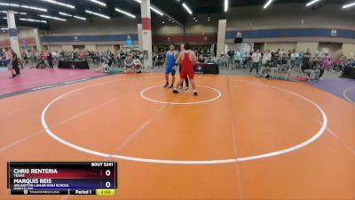 285 lbs Semifinal - Chris Renteria, Texas vs Marquis Reis, Arlington Lamar High School Wrestling