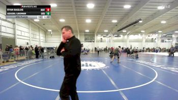 260 lbs 5th Place - Ryan Bagloe, Northbridge vs Azazel Leidner, Overcomer Training Center