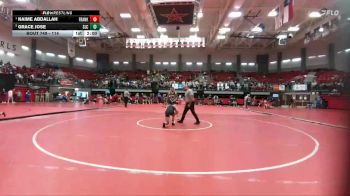 114 lbs Semifinal - Naime Abdallah, Franklin vs Grace Jose, Southlake Carroll