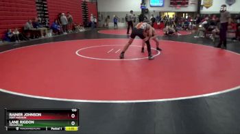 150 lbs Cons. Round 2 - Lane Rigdon, Mediapolis vs Rainer Johnson, Fort Madison