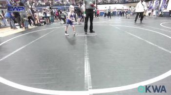 54 lbs Rr Rnd 5 - Paisley Newell, Lone Grove Takedown Club vs Elowen Upton, Harrah Little League Wrestling