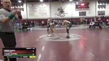 152 lbs Semifinal - Trent Smith, Shadow Ridge vs Tyson Cuamba, Green Valley