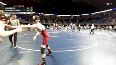 96 lbs Quarterfinal - Evan Restivo, State College vs Braden Boardman, Shippensburg